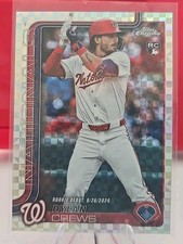 2025 Topps Chrome Update Series - Rookie Debut - Dylan Crews - X-Fractor
