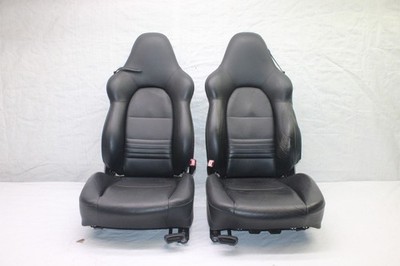1999 PORSCHE BOXSTER 986 CONV #428 LEFT & RIGHT SEATS SPORT TURBO BLACK 