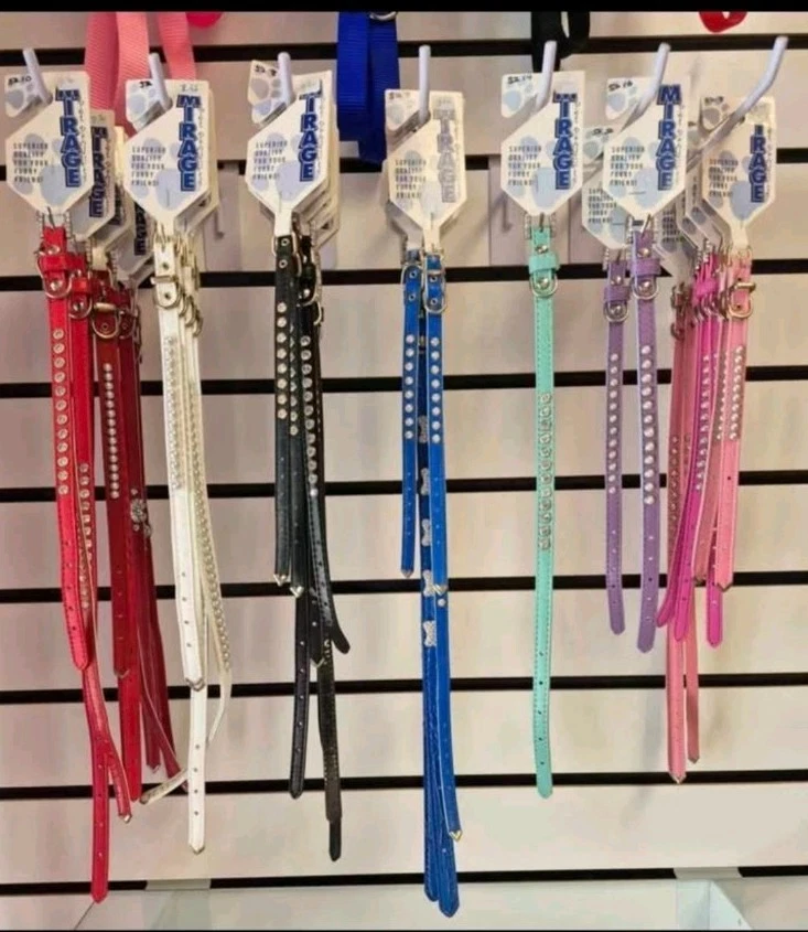 Dog Collars Mixed Sizes Pack of 21
Opens in a new window or tab
