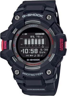 CASIO G-Shock G-SQUAD Step Tracker Bluetooth Digital Herrenuhr GBD-100-1JF