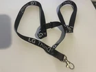 LG ThinQ Mobile Original Collectors Lanyard Strap in Black Brand New pack