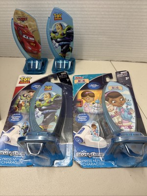 Disney Pixar Storytime Theater Press Play Character Toy Story BUZZ Doc Mcstuffin