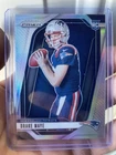 2024 Panini Prizm - Rookie Variations Drake Maye #12 Silver Prizm (RC)