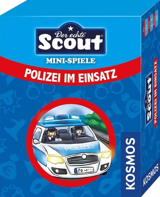 Thames & Kosmos Der echte Scout Mini-Spiele Polizei im Einsatz Brettspiel Kinder