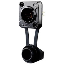 Rean AV RRX5M-Z-012-0 XLR Connector Pole Number Plug No : 5 Black 100pcs