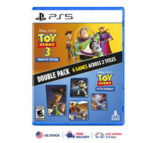 Toy Story Retro Roundup Toy Story 3 Complete Edition Double Pack PS5 -FREESHIP