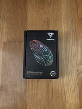 BENGOO Ergonomic Seven Color RGB LED Flashing Lights Wired Gaming Mouse, Black