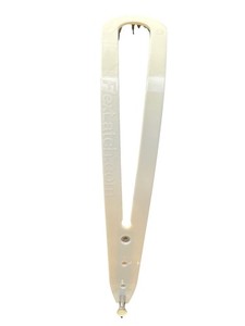 FlexLatch Cat Door Holder Latch XL- Bright White For Pets No Screws