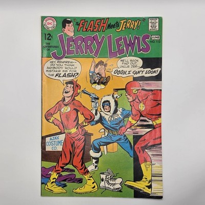 DC Comics The Adventures of Jerry Lewis #112 (1969) The Flash Meets Jerry!