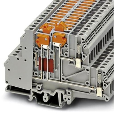 1PC PHOENIX CONTACT - IC 3024478 Terminal Block, Knife Disconnect, Screw Co