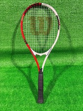 WILSON Roger Federer 110 Oversize Tennis Racket L4 4 1/2 Grip Strung