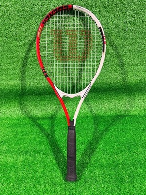 WILSON Roger Federer 110 Oversize Tennis Racket L4 4 1/2  Grip Strung