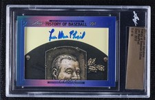 2017 Leaf History of Baseball Cut Signature Edition 5/56 Lee MacPhail Auto n5h