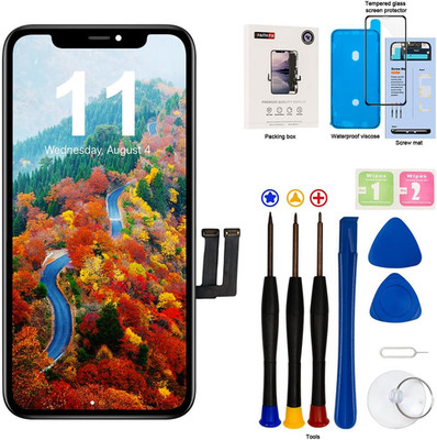 EFAITHFIX for Iphone 11 LCD Screen Replacement 6.1 Inch Frame Assembly LCD Displ