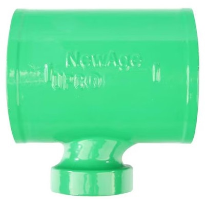Sanitary Tee Sanitary Tap Tee, 2'' Pipe, Female Socket, Cast Iron, 0 Psi,