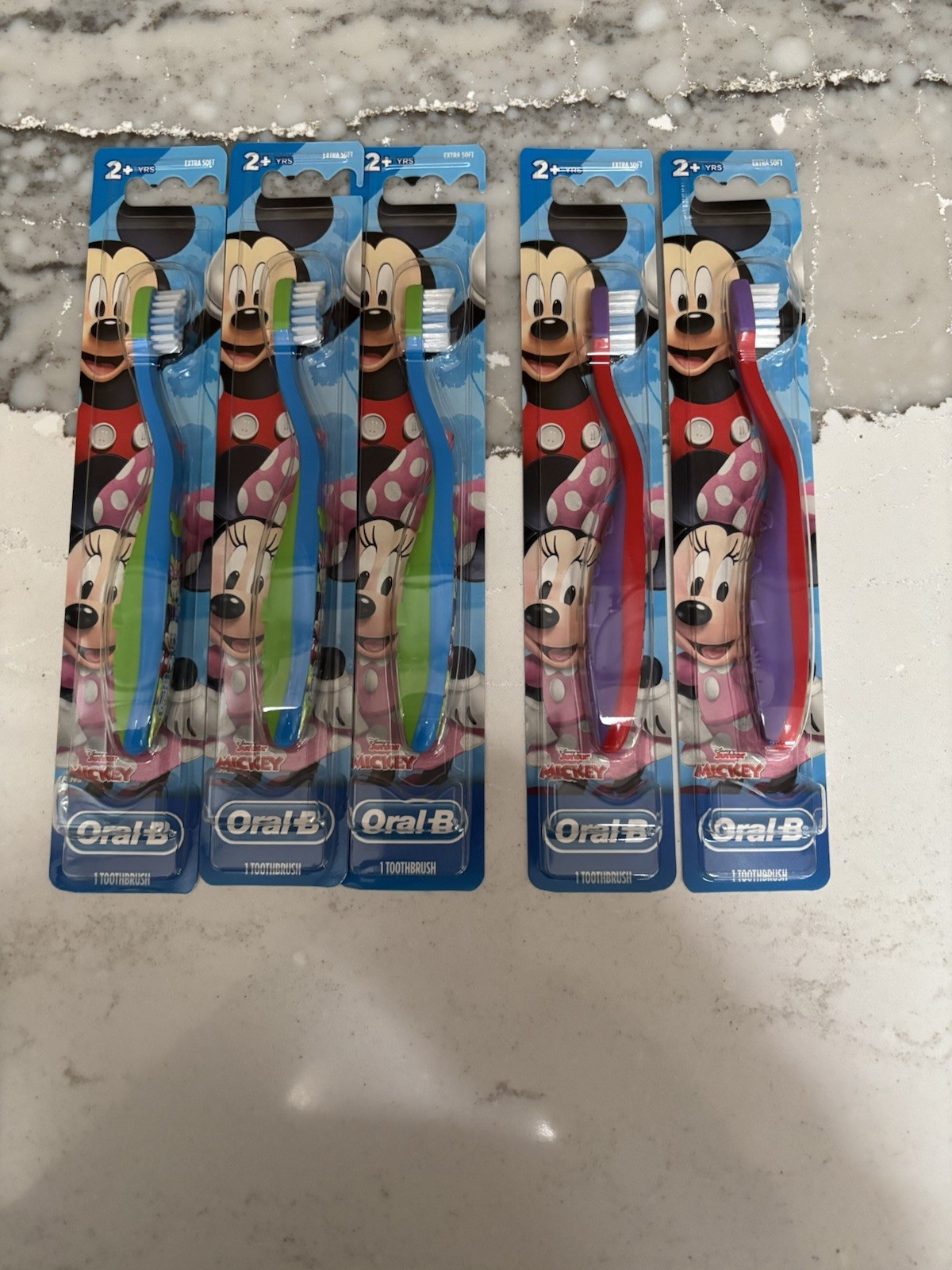 Oral-B Disney Junior Extra Soft Toothbrush Ages 2+