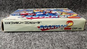 Capcom Rockman 2 Dr. Wily's Mystery Famicom Game Cartridge Used