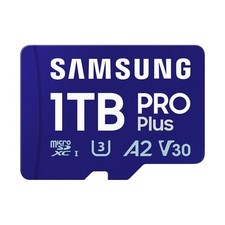 Samsung PRO Plus microSD Memory Card  Adapter, 1TB MicroSDXC, Up to 180 MB/s