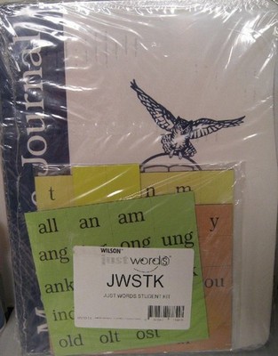 Wilson Just Words: Student Kit: Student Consumables And Durables For One Stude..