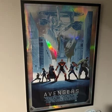 Marvel "The Avengers" Foil LE Screen Print by Matt Ferguson Signed AP #13/15