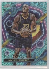 2023-24 Topps Cosmic Chrome Aqua Equinox Refractor /149 Myles Turner #51 16mi