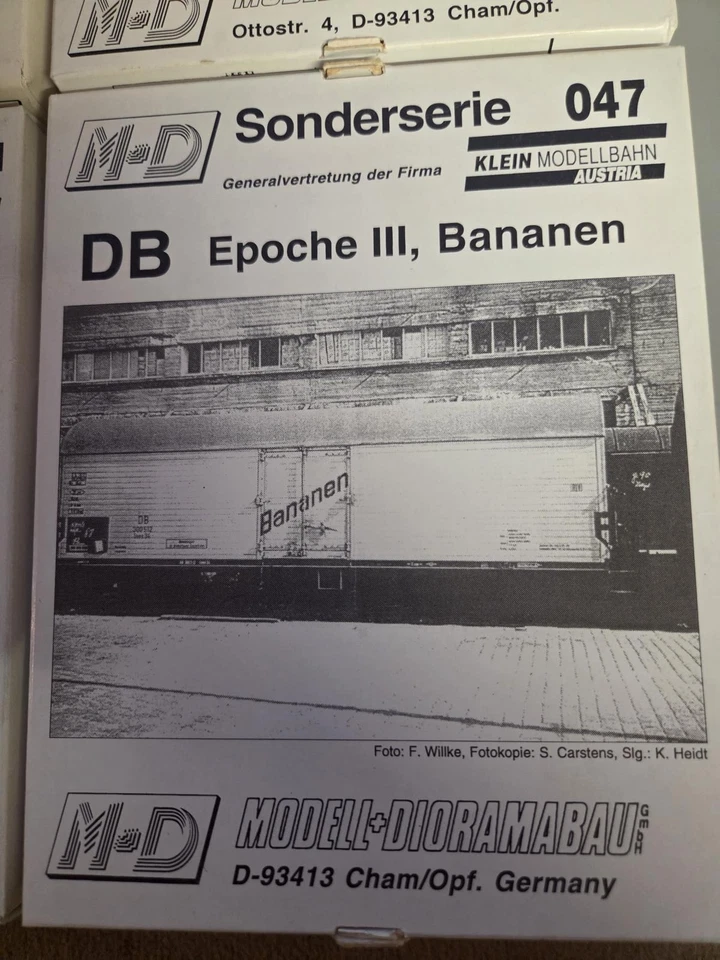 M+D Klein Modellbahn 16x Waggons 030 025 047 049/1 DB Ep.3 aus unserer Sammlung - Bild 3 von 4