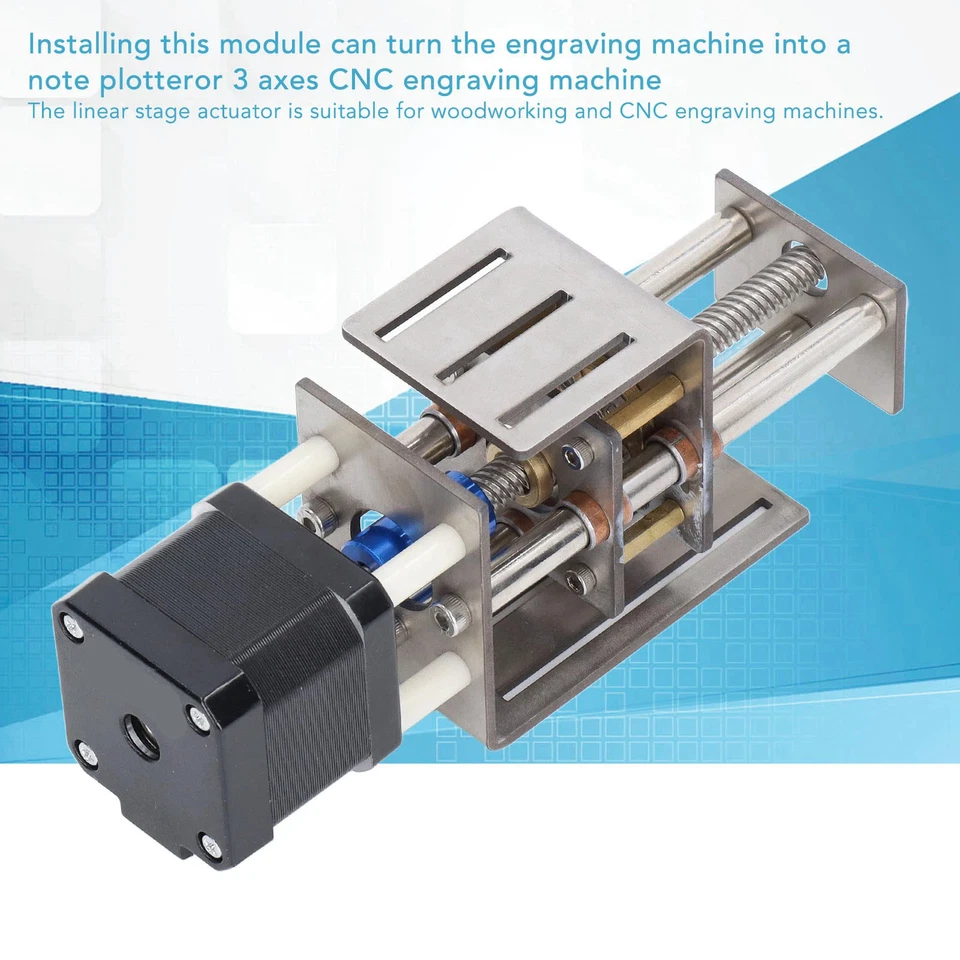 8,000-Thread Screw Slide Linear Module Precision CNC Z-Axis Slide Linear Guide - Image 4 of 4
