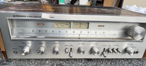 Pioneer SX-650 Stereo Amplifier RECEIVER Vintage Working *1 Day Sale*