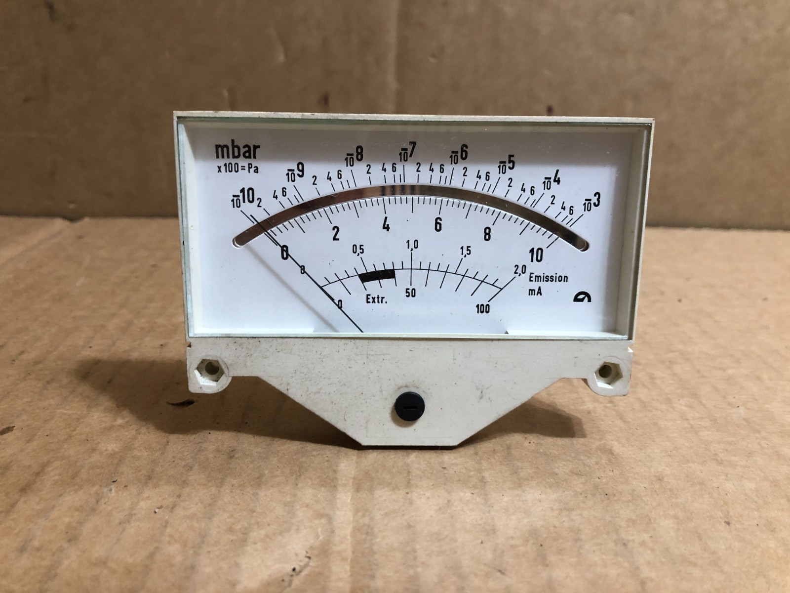 Vintage Bruel & Kjaer Measuring Amplifier Panel Meter Gauge Gage SA 018 **