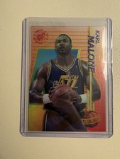 Topps 1994-95 Stadium Club Clearcut Insert Karl Malone Utah Jazz #26 Basketball