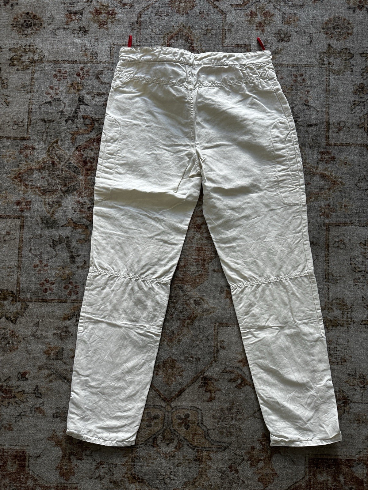 Rare Vintage Prada Biker Pants EU Size 52 - Unique Fashion Find image 6