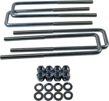 12.5 Extended Square U-Bolts 2.5 Wide for Silverado Sierra 1500 1988-2019