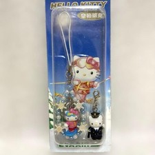 VTG 2005 Sanrio Hello Kitty Strap Limited Winter Edition Rare