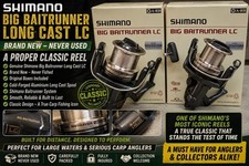 Mulinelli Shimano Big Baitrunner Long Cast LC - Coppia - Nuovi/A True Classic
