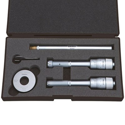 Mitutoyo 368-991 Internal Micrometer 3-Point Holtest Set 12-20mm 0.005mm