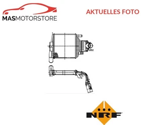 LADELUFTKÜHLER KÜHLER LADELUFT NRF 30301 A FÜR OPEL ASTRA H,ZAFIRA B 1.6L,2L