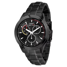 SECTOR 670 UOMO R3273740005 OROLOGIO UOMO CRONO DATA NERO LIST. 199€ SOTTOCOSTO