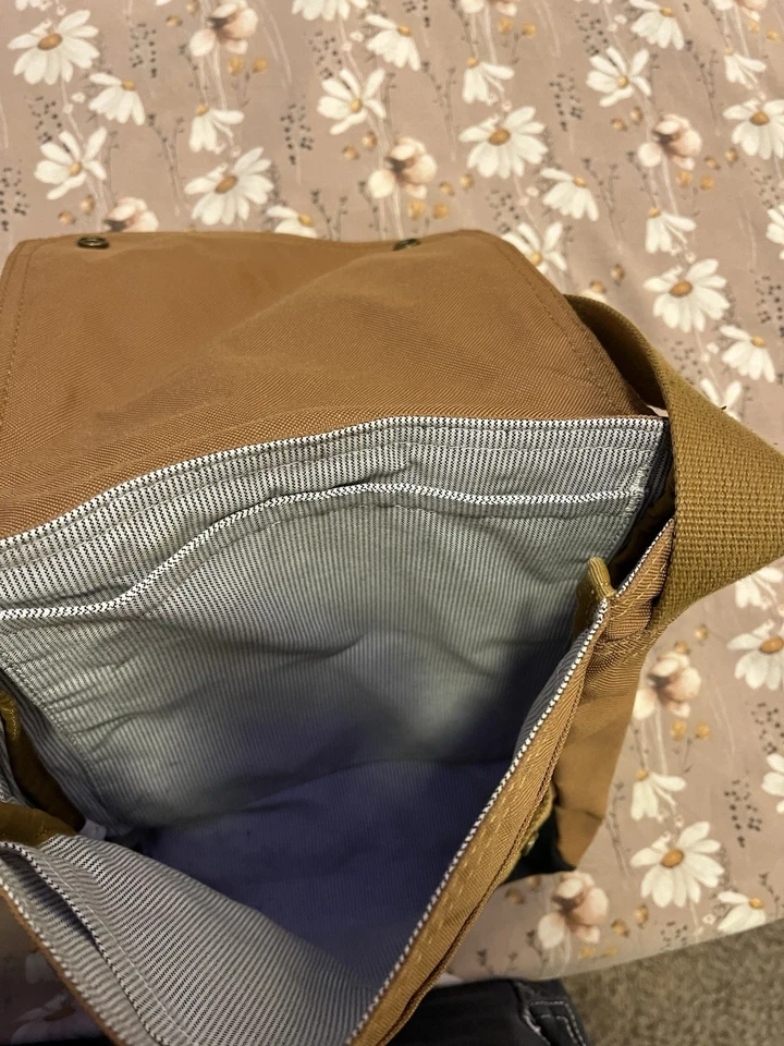 Carhartt Tan Crossbody Bag with Adjustable Shoulder Strap - Image 4 of 4