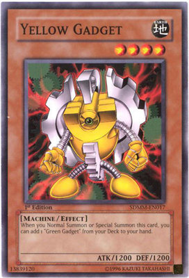 Yu-Gi-Oh 2x Yellow Gadget - - - SDMM
