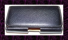 ★★★ HOUSSE Cuir CEINTURE avec Passant Pour NOKIA C3-01 Touch ★★★