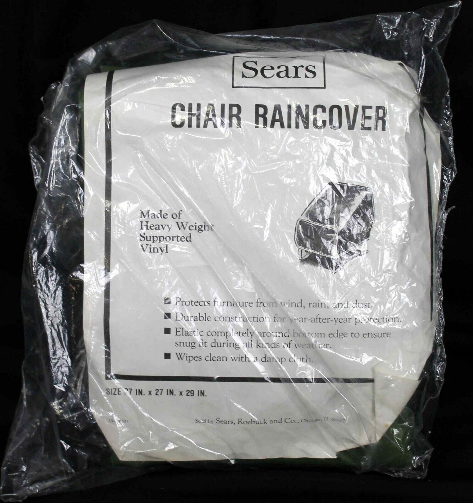 Vtg 1970s Sears Max Raleigh Mall 70% OFF Outdoor Chair He Table Cover Picnic Rain