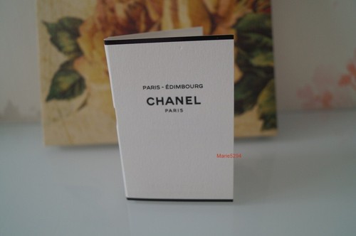 LES EAUX DE CHANEL " PARIS EDINBOURG " EAU de TOILETTE 1,5 ml Neu
