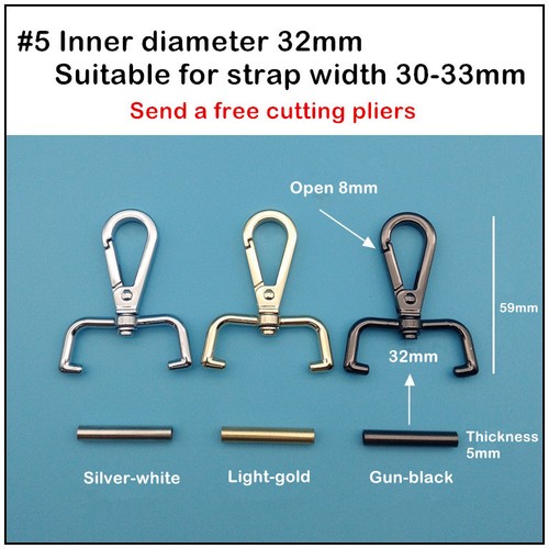 Replacement Hardware Bag Handbag Accessories Clip Buckle Clasps Repair