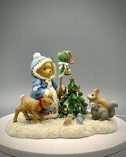 VTG Cherished Teddies-OLGA 182966 "Feel The Peace/Hold The Joy/Share The Love"