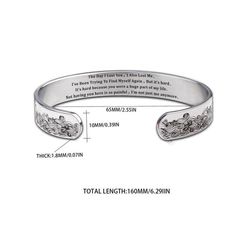 To My Granddaughter Bracelet Gift I Will Always Be with You and Love You Forever - Picture 9 of 12