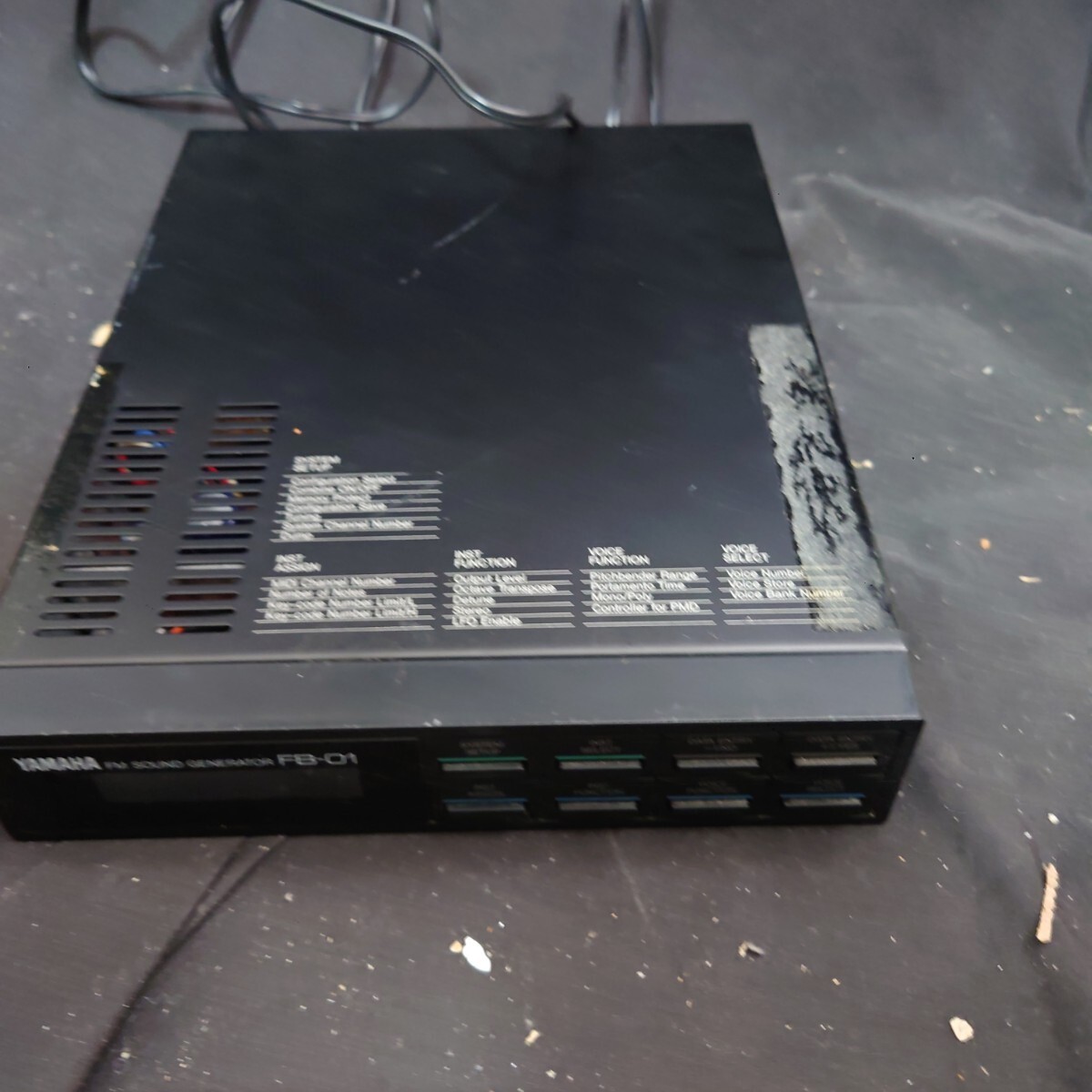 YAMAHA FB-01 FM Sound Generator Synth Module | As-Is Untested