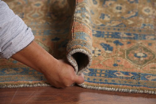 All-over Pattern Traditional Vintage Area Rug 7x9 Wool Hand-knotted Carpet - Picture 7 of 12