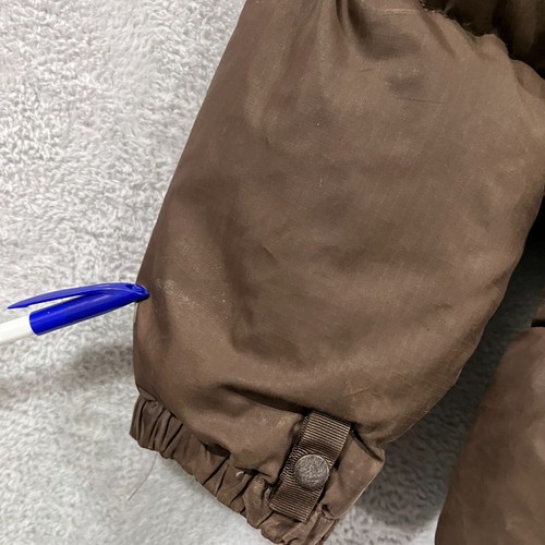 The North Face Puffer Jacket Girls M Brown 600 Down Filled Y2K Nuptse - Picture 6 of 24