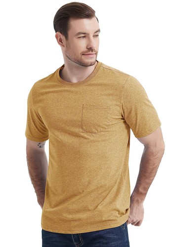 Camisas de bolsillo para hombre manga corta ligeras algodón verano tops camiseta de rendimiento - Imagen 184 de 188