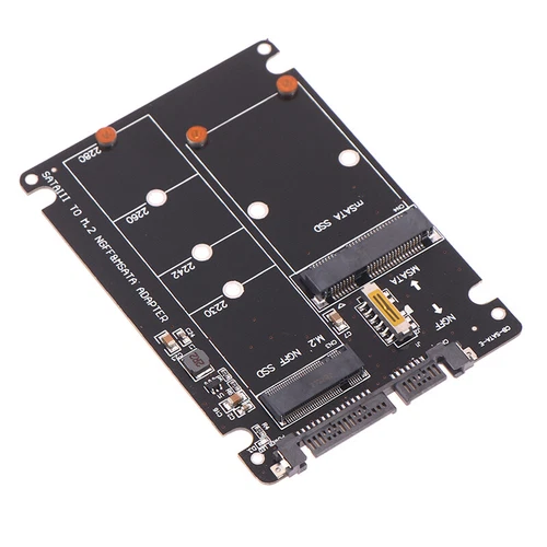SATA 60Gbps To M2 NGFF SATA SSD MSATA SSD Adapter Hard Disk Adapter Board